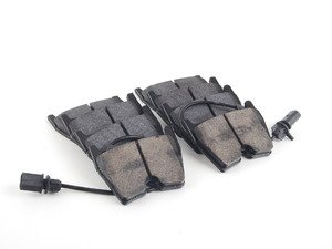 ES#2823236 - HB609B.572 - Front HPS 5.0 Performance Brake Pad Set - Next generation high performance street brake pad offering greater stopping power and pedal feel, with very low dust and noise - Hawk - Audi