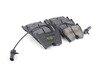 ES#2823236 - HB609B.572 - Front HPS 5.0 Performance Brake Pad Set - Next generation high performance street brake pad offering greater stopping power and pedal feel, with very low dust and noise - Hawk - Audi