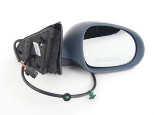 ES#240989 - 1K1857508B - Mirror Assembly - Right - Complete side mirror with housing, mirror glass, and wiring harness. Comes primed, ready to paint. - OE Aftermarket - Volkswagen