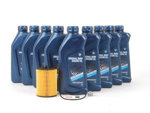 ES#2723159 - E53N62IN1gKT - Genuine BMW Inspection I/Oil Change Kit - Includes all required parts to service your BMW - Genuine BMW - BMW