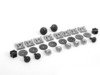 ES#2587686 - 8D0805121KT -  Front Belly Pan Installation Hardware Kit - Includes required hardware to secure the front belly pan - Assembled By ECS - Audi