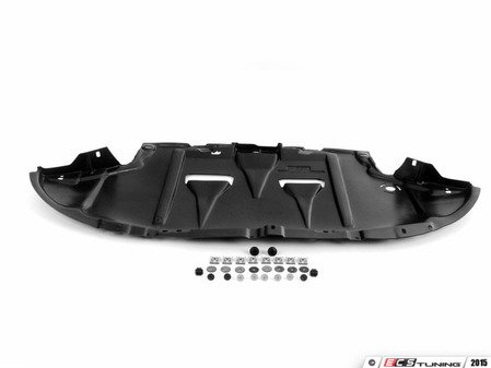 ES#2622505 - 8E0863821ALKT - Belly Pan & Installation Hardware Kit - Includes a replacement belly pan with all necessary mounting hardware - Assembled By ECS - Audi