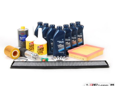 ES#10358 - E46IN2ENlV - Inspection II Service Kit - Includes all parts required to perform your Inspection II service. - Assembled By ECS - BMW