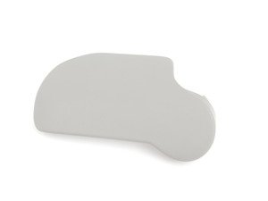 ES#393799 - 4F1823533CE59 - Hood Release Lever - Light Platinum (Grey) - Located inside the vehicle on the lower left a-pillar - Genuine Volkswagen Audi - Audi