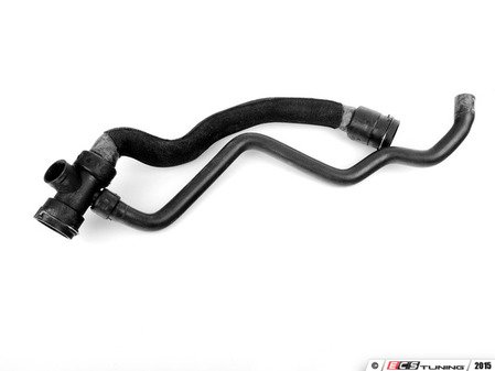 ES#436137 - 8E0121049L - Radiator Hose - Lower - Connects the lower radiator port to the expansion tank and thermostat housing - Genuine Volkswagen Audi - Audi