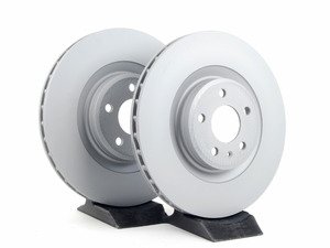 ES#2597357 - 8K0698301MKT - Front Brake Service Kit - Featuring Zimmerman rotors and ECS DD23 ceramic pads. - Assembled By ECS - Audi