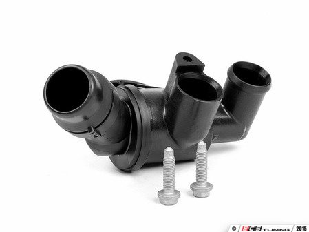 ES#2586519 - 06D121111G2KT - Thermostat Replacement Kit - Includes thermostat with housing, o-ring and mounting hardware - Assembled By ECS - Audi