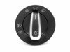 ES#2587987 - 6R0941531GAPV - Standard European Headlight Switch - Brushed Trim - Controls headlights, parking lights, front fog lights, and rear fog lights - Genuine European Volkswagen Audi - Volkswagen