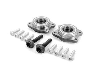 ES#2718909 - 8E0498625BKT4 - Front Wheel Bearing Kit - Includes both front wheel bearings and installation hardware - Vaico - Audi Volkswagen