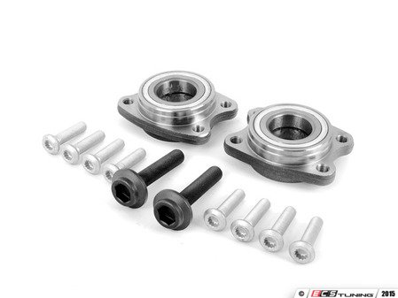 ES#2718909 - 8E0498625BKT4 - Front Wheel Bearing Kit - Includes both front wheel bearings and installation hardware - Vaico - Audi Volkswagen