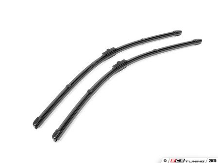 ES#2710307 - 1J1998426 - Front Aero Wiper Blade Set - Clear up streaks & improve rainy day visibility - Valeo - Audi Volkswagen