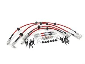 Exact-Fit Stainless Steel Brake Lines - Complete Kit