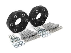 ES#2730477 - 1704100115KT - Propeller Shaft Flex Joint Kit - (NO LONGER AVAILABLE) - Includes Both Front And Rear Flex Joints - Lemforder - 