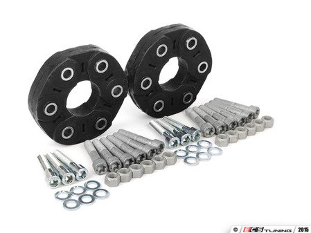 ES#2730477 - 1704100115KT - Propeller Shaft Flex Joint Kit - (NO LONGER AVAILABLE) - Includes Both Front And Rear Flex Joints - Lemforder - 