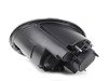 ES#3663025 - 382-1101P-US2 - Halogen Blackout Headlight - pair  - Chrome ring and black housing headlight set! - Depo - 