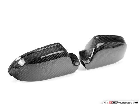 ES#2816884 - 010257ECS02KT - Carbon Fiber Mirror Cap Set - Audi B8 A4/S4 - 8P A3 - Upgrade your exterior look - ECS - Audi