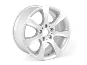 ES#65021 - 36116775794 - 18" Star Spoke Style 124 Wheel - Priced Each - 18x9 ET55 - Genuine BMW - BMW