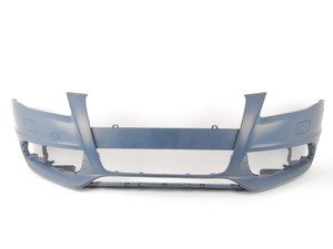 ES#2581600 - 8K0807105EGRU - S4/S-Line Front Bumper Cover - Primed - Restore your exterior or upgrade your look - Genuine Volkswagen Audi - Audi