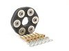 ES#2713620 - 1264100215 - Propeller Shaft Flex Disc - Priced Each - Includes all hardware needed for installation - Febi - Mercedes Benz