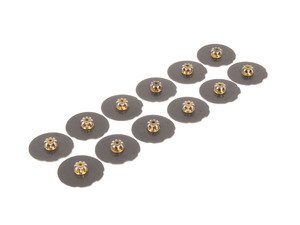 ES#2181816 - 4H0698231 - Brake Pad Damping Plate kit - Services both front calipers - Genuine Volkswagen Audi - Audi