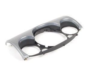ES#117291 - 51457055702 - Dash Interior Decor Cover - Anthracite Center - Priced Each - For three part dash - Genuine MINI - MINI