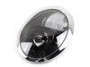 ES#3663025 - 382-1101P-US2 - Halogen Blackout Headlight - pair  - Chrome ring and black housing headlight set! - Depo - 