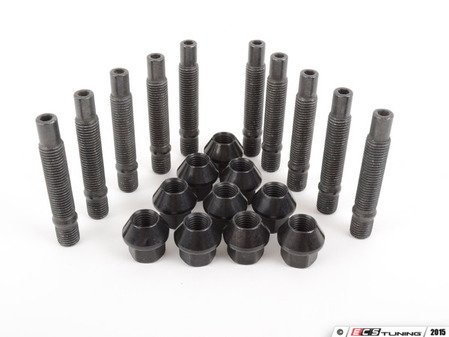 ES#2836724 - 001467ecs05kt - Wheel Stud Conversion Kit - Half set - Make wheel changes faster and easier, enough to convert one axle - ECS - BMW