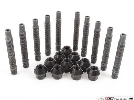 ES#2836726 - 001467ecs07kt - Wheel Stud Conversion Kit - Half Set - Make wheel changes faster and easier, enough to convert one axle - ECS - BMW