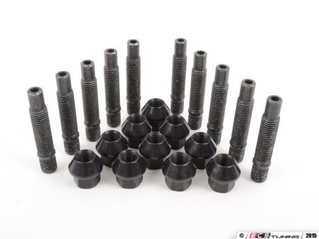 ES#2960630 - 001467ecshKT2 - Wheel Stud Conversion Kit - Half Set - Make wheel changes faster and easier, enough to convert one axle - ECS - BMW