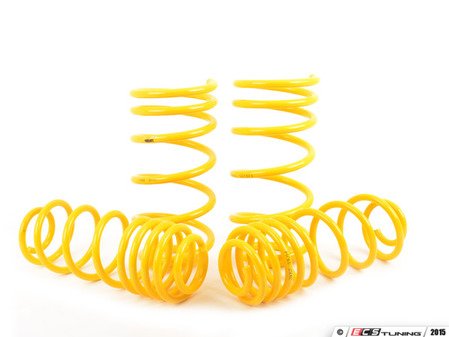 ES#2806985 - 66205 - ST Sport Spring Set - Average lowering front: 1.2" rear: 1.2" - Suspension Techniques - Audi Volkswagen