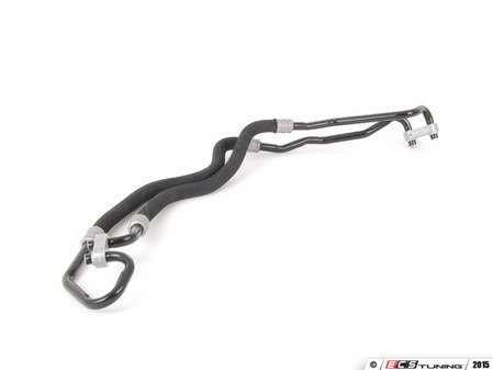 ES#1875585 - 17227585927 - Oil cooler lines - Both flow & return lines in one assembly - Genuine BMW - BMW