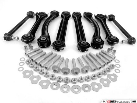 ES#2748803 - 2103509999KT1 - Rear Suspension Control Arm Kit - Complete kit with all rear control arms and hardware - Lemforder - Mercedes Benz