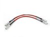 ES#2748076 - D2A8SSBLKKT1 - Front & Rear Exact-Fit Stainless Steel Brake Lines - Kit - Complete set of DOT-compliant lines for an improved pedal feel - ECS - Audi