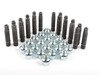 ES#2817095 - 001467ECS01KT7 - 56mm Lug Stud Conversion Kit - Set Of 20 - Make wheel changes faster and easier - Includes a full set of studs and nuts for all 4 wheels - ECS - Volkswagen Porsche