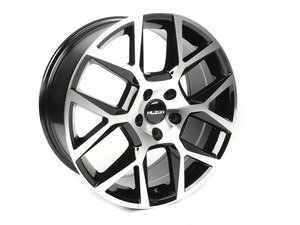 ES#2722959 - 640-3kt - 18" Style 640 Wheels - Set Of Four - (NO LONGER AVAILABLE) - 18"x8" ET35 5x112 - Black/Machined Face - Alzor - 
