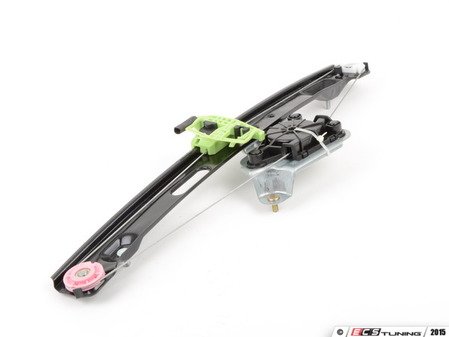 ES#2804383 - 51357140589 - E90/91 Upgraded Window Regulator - left - With ball bearing pulleys and lifetime warranty - URO Premium - BMW