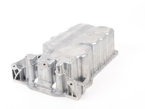 ES#2836875 - 06F103601L - Oil Pan - With Oil Level Sensor Hole - Perfect replacement for those with cracked oil pans, or stripped out drain plugs - URO - Audi Volkswagen