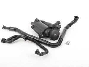 ES#2823084 - 98710792600KT - Air-Oil Separator Upgrade Kit  - Includes upgraded air-oil separator, hoses, and hardware. - Genuine Porsche - Porsche
