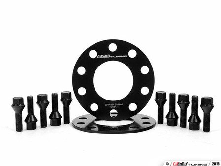 ES#205203 - ECS#252KTWB - Wheel Spacer & Bolt Kit - 5mm - Aircraft grade 6061-T6 aluminum spacers designed for precise fitment on your BMW - ECS - BMW