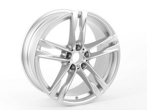 ES#2225399 - 36117843715 - 20" M Double Spoke Style 373 Wheel - Priced Each - 8.5x20 ET33 - Genuine BMW - BMW