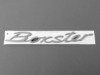 ES#1470901 - 986559237019A4 - "Boxster" Logo - Titanium Metallic  - Boxster emblem - Genuine Porsche - Porsche