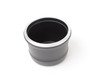 ES#2673740 - 51169239365 - Cup Holder Insert - Comes in black with a silver trim ring - Genuine MINI - MINI
