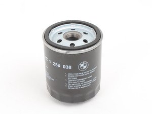 ES#2698776 - 11421258038 - Oil Filter - Priced Each - Keep your engine oil free of dirt and debris - Genuine BMW - BMW