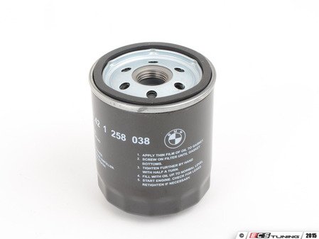 ES#2698776 - 11421258038 - Oil Filter - Priced Each - Keep your engine oil free of dirt and debris - Genuine BMW - BMW