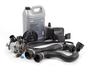 ES#2836845 - ECSE461711-2KT - ECS Cooling System Refresh Kit - Level 2 - A more advanced refresh kit - with aftermarket components, featuring an ECS Aluminum Pulley and GEBA Water Pump - Assembled By ECS - BMW