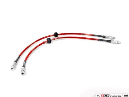 ES#2661297 - 003659ECS01A - Exact-Fit Stainless Steel Brake Lines - GP2 - Front - Manufactured by ECS Tuning to replicate your stock lines. (DOT-compliant) - ECS - MINI