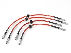 ES#2804348 - 003659ECSKT - Exact-Fit Stainless Steel Brake Lines GP2 - Kit - DOT-compliant kit to improve pedal feel in your vehicle. GP2 BBK or GP2 Only. - ECS - MINI