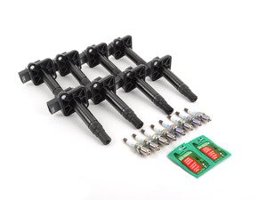 ES#2739075 - 06B905115EKT4 - Ignition Service Kit - Includes eight Vemo coil packs and NGK spark plugs - Assembled By ECS - Audi
