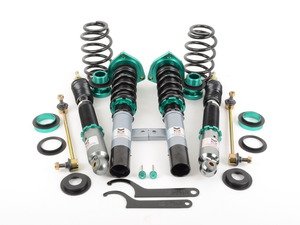 ES#2836921 - MR-CDK-GOLF5 - Euro II Series Coilover Kit - Adjustable Dampening - Featuring 32 level easy-access adjustable dampening and fully adjustable pillow-ball upper mount camber plates - Megan Racing - Audi Volkswagen