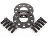 ES#2748244 - ECS10242KTWBLTKT -  ECS Wheel Spacer And Bolt Kit - 6mm With Black Ball Seat Bolts - Comes with everything you need to install spacers on two wheels - ECS - Audi Volkswagen